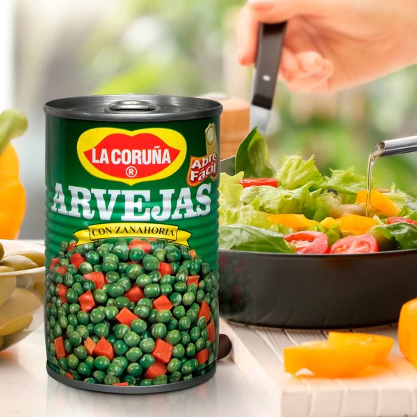 Arvejas con Zanahoria